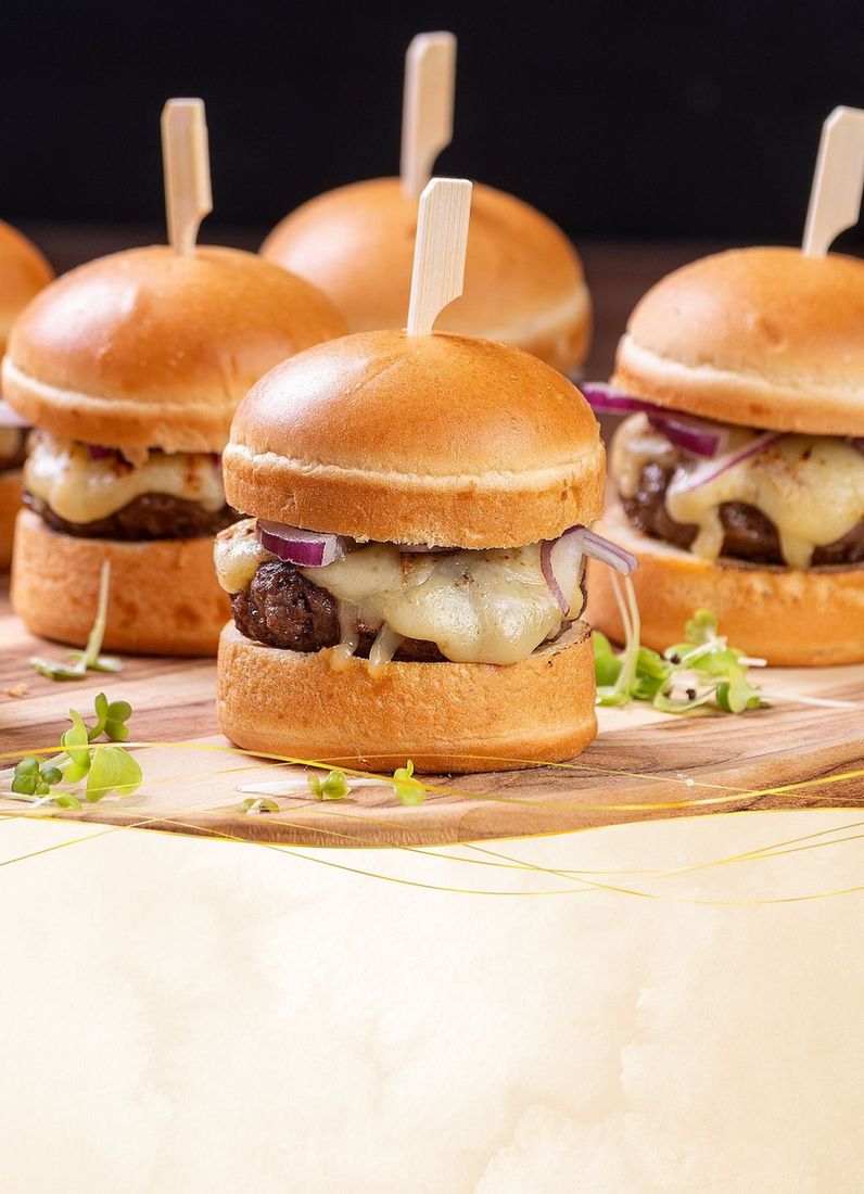 Mini hambúrguer de picanha