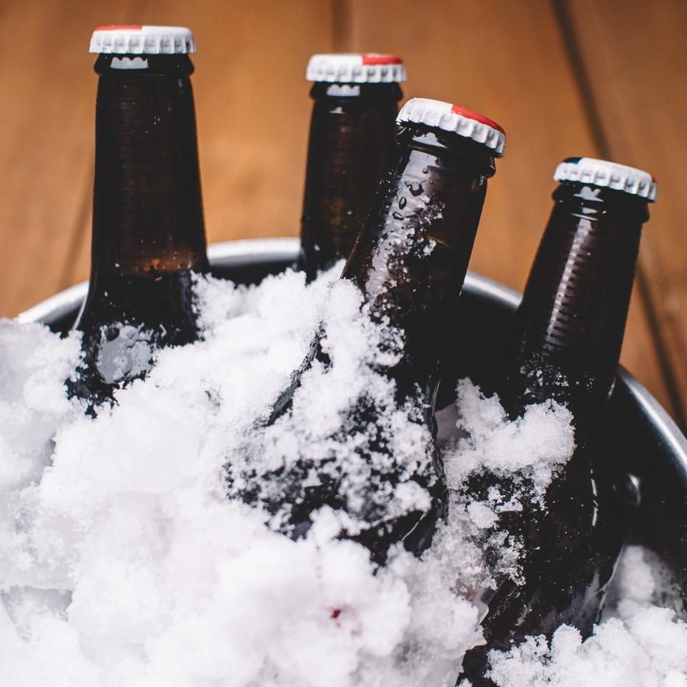 Cervejas no gelo